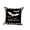 B, variant on Minjewel Halloween Linen Throw Pillow Cover, Stain Resistant Decorative Case for Sofa Couch, "Spooky Happy Halloween BOO", Style D