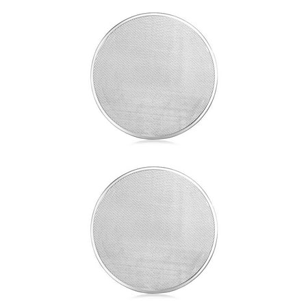 

2pcs Round Mesh Pizza Screen Baking Thin Crust Tray Mesh Aluminum Wire Pan Pizza Baking Tool 11 inch