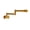 Gold C, variant on Gold Brass Pot Filler Tap Kitchen Faucet Single Cold Single Hole Tap Rotate Folding Spout Chrome Sink Tap Wall Mounted ,Leak Proof Design
