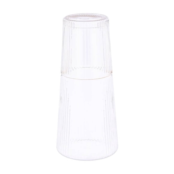 Jarra Hometrends de Vidrio con Tapa para Agua de 850 ml.