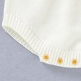 thumbnail image 5 of Baby Bodysuits Clothes Casual Solid Sleeveless Knit Newborn Infant Kids Girls Onesie 0-18m Toddler One Pieces Jumpsuits Outfits, 5 of 5