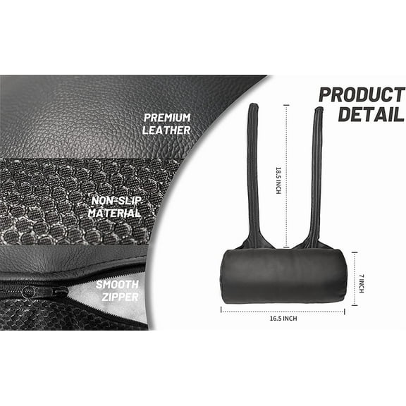 Leather Recliner Head Pillow - Neck & Cervical Support for  and Pain Relief