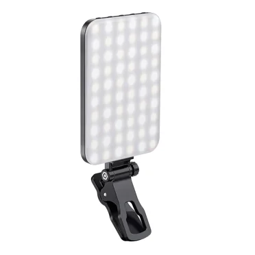 Mini Ring Light, Upgraded Small Clip On Ring Light, Portable LED Light For Phone, 3 Color Lighting Modes And Adjustable Brightness Selfie Light, Tool For Tiktok Stuff, Photos