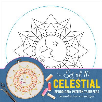 Sewing Machine Embroidery Patterns - Celestial Embroidery Pattern Transfers