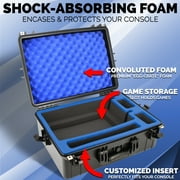 CASEMATIX Waterproof PS5 Console Case with Custom Foam for Sony PlayStation 5, Includes Case Only