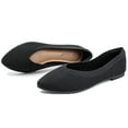 thumbnail image 2 of Ataiwee Women's Wide Width Flat Shoes, Plus Size Casual Pointy Toe Slip on Wide Ballet Shoes., 2 of 8
