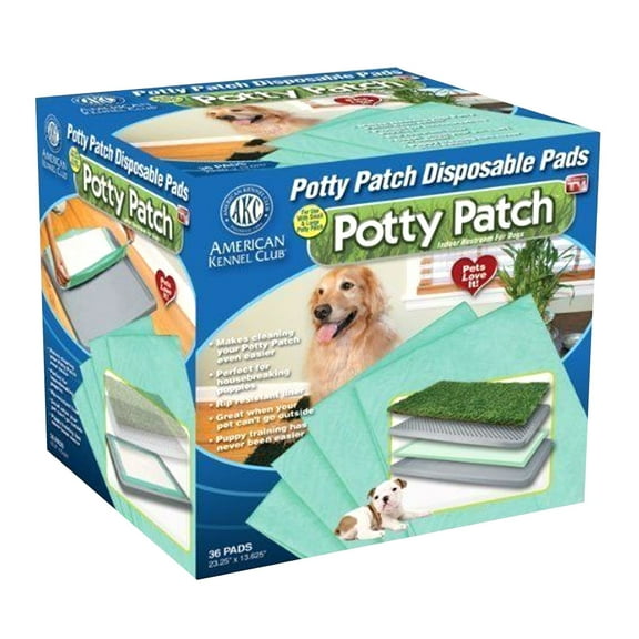 Potty Patch Compatible Blue Refills Revolutionary Indoor Toilet Training System - 36 Pack