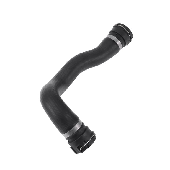 Unique Bargains Radiator Hose Heater Hose No.4H0121101AB for Audi A8 Quattro 3.0L 2012-2016 Black Rubber 1 Pc Water Pipe On Water Pipe Good Sealing