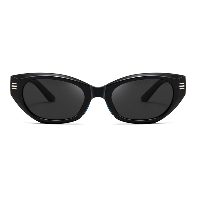 Cat Eye Glasses for Women Hexagonal Eye Pack Vise Z87 Frame Light Blocking Lens Thin Wire Glasses Big Frame Women Hot for Women 70's Glasses Rectangular for Women Non compatible with Polarized for