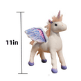 thumbnail image 2 of Rainbow Unicorn Stuffed Animal -11'' Soft Unicorn Plush Toy Doll Gift for Kid - Cute Fly Horse Plush, 2 of 4