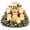 Angel A, variant on Santa Claus Christmas Lighted Centerpiece with Flameless Candle Glow, Christmas Decoration with Frosted Greenery, Red Berries & Pinecones, Perfect for Home Tabletop & Holiday Gift, 10.6" x 11.8"