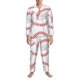 thumbnail image 3 of Fotbe Baseballs Pijama de Hombre con Estampado de Manga Larga, Conjunto de 2 Piezas, Ropa de Dormir Suave y Cómoda con Bolsillos-Small, 3 of 7