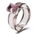 thumbnail image 1 of Anillo de diamantes de color gelatina, dulce y colorido, femenino y lindo, anillo de resina, anillo de diamantes, 1 of 3