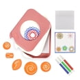 thumbnail image 4 of Drawing Set Gears Spiral Drawing Tool Plastic Painting Template Ruler Kit Painting Templates Set Painting Gears Ruler Kit Drawing Set For Kids Plastic Painting Template Ruler Kit ANGGREK Otros, 4 of 8