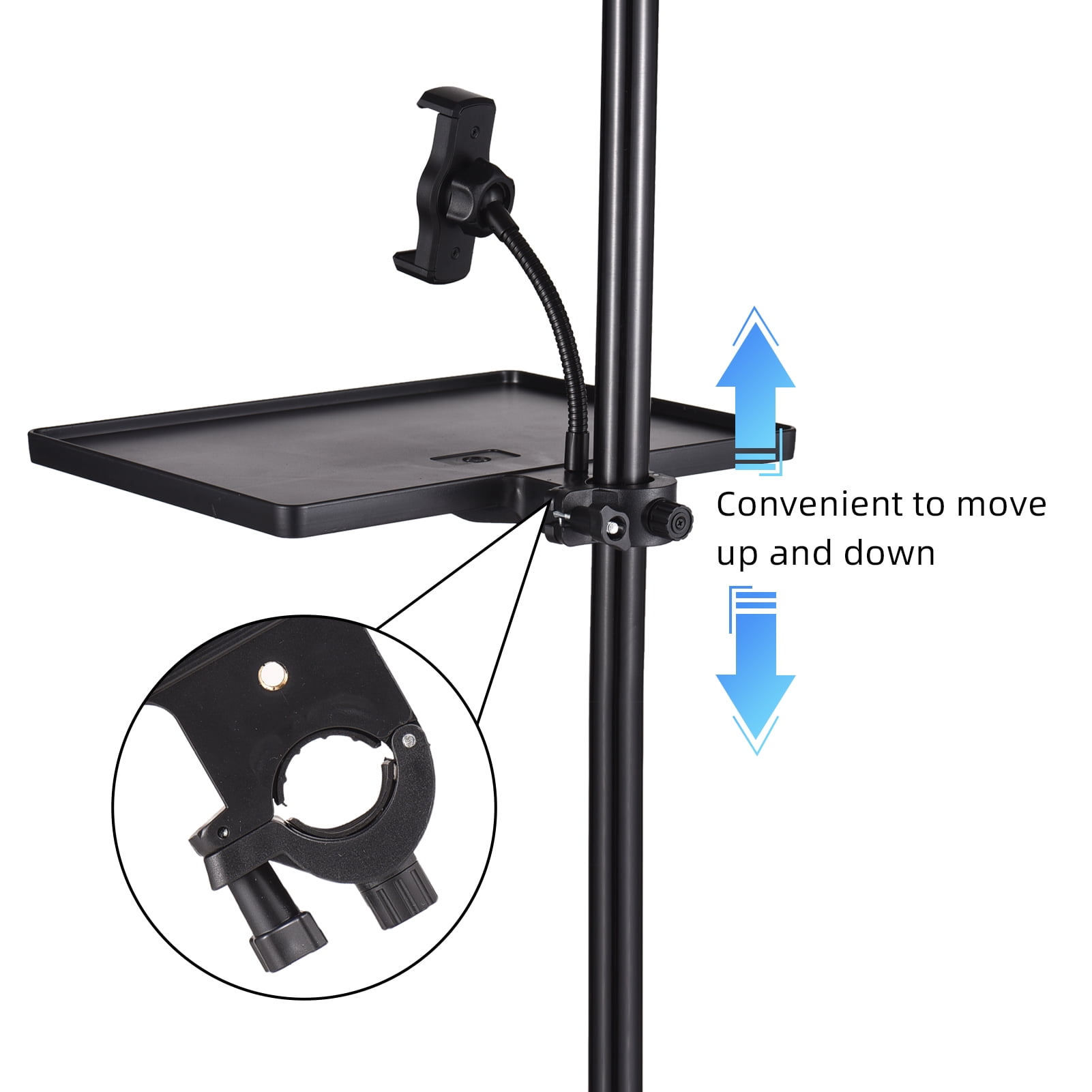 Tray,270 * 205mm Versatile Sound With Clamp-on Sound Mic Sound Mic Stand * 205mm Universal Mic Stand Versatile Sound With Mobile Versatile Live Live Qisuo Eryue Micr Stand Universal