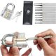 thumbnail image 2 of 15pcs/set Lock Pick Tools Unlocking Set Key Extractor Practice Lock, 2 of 5