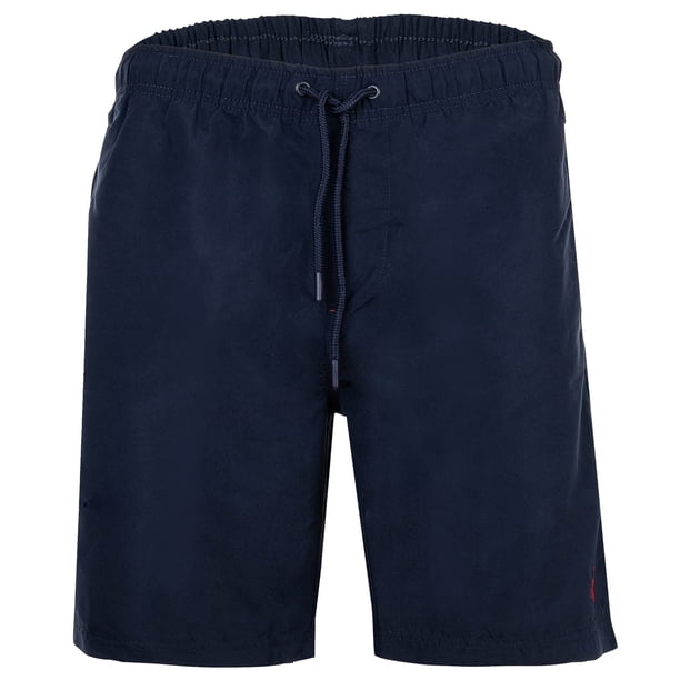 U.S. POLO ASSN. Bañador para hombre - Bañador con logo, bañador, liso Azul oscuro XL (X-Large)