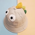 thumbnail image 2 of Sombrero de sol ajustable plegable Zulema para niñas Beige Gorra de sombrero de dibujos animados, 2 of 7