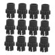 thumbnail image 5 of ADDHAT 12Ud Cepillo Reemplazo Para Limpiadora A Vapor Accesorios Compatibles Multimáquina En Negro, 5 of 8