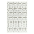 thumbnail image 3 of Unique Loom Outdoor Trellis Collection Area Rug - Cardak (5' 3" x 8' Rectangle Ivory and Gray/Gray), 3 of 7