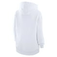 thumbnail image 3 of Women's G-III 4Her by Carl Banks  White Los Angeles Chargers Graphic Fleece Pullover Hoodie, 3 of 3