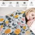 thumbnail image 3 of ONETECH  Oversized Super Plush Throw Blanket in Printed Rosy Ditsy, 3 of 6