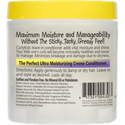 Curly Kids Creme Leave-In Conditioner, 6 oz, Cream, Moisturizing, Jar, Unisex
