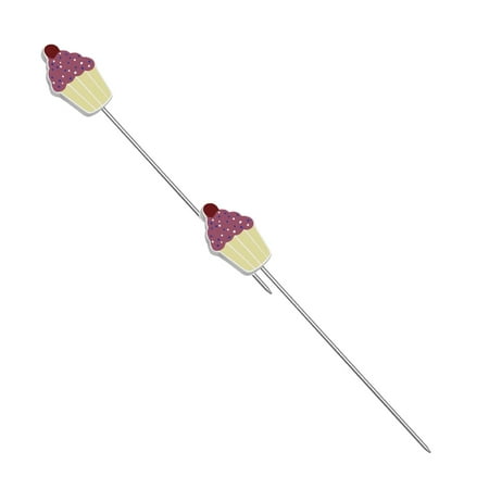 

Oleegame 2PC Cake Tester Stainless Steel Cake Skewer Kitchen Cake Tester Probe Skewer Pin Needle Reusable Long Metal Baking Pick Sticks Tool