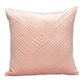 thumbnail image 1 of Parkland Collection PILL21390P Gaia Transitional Pink Square Throw Pillow, 1 of 2