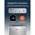 thumbnail image 4 of Brio 500 Series Self Cleaning Bottom Loading 3-5 Gallon Capacity Tri-Temperature Water Cooler Dispenser with Hot Water Up To 198 Degrees, Cold Water Down To 39 Degrees and Room Temperature Water, 4 of 7