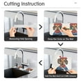 thumbnail image 5 of Yayeee Faucet Mat for Kitchen Sink 14.7" Diatomite Long Splash Guard Pad, Cute Dog Artist, 5 of 7