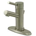 thumbnail image 2 of Kingston Brass KS8428DL  Concord Single Handle 4\" Centerset Lavatory Faucet with Brass Pop-up & Optional Deck Plate, 2 of 2