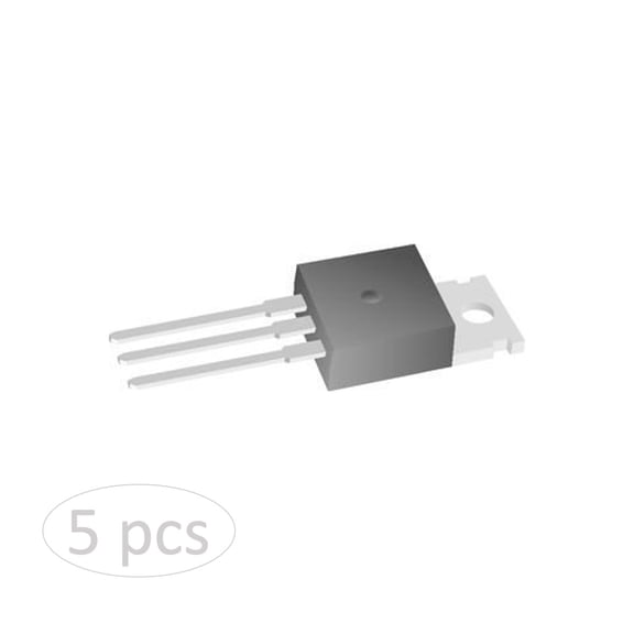 STMicroelectronics BTA08-600CRG Triac - 600V, 8A, TO-220AB (5 pack)