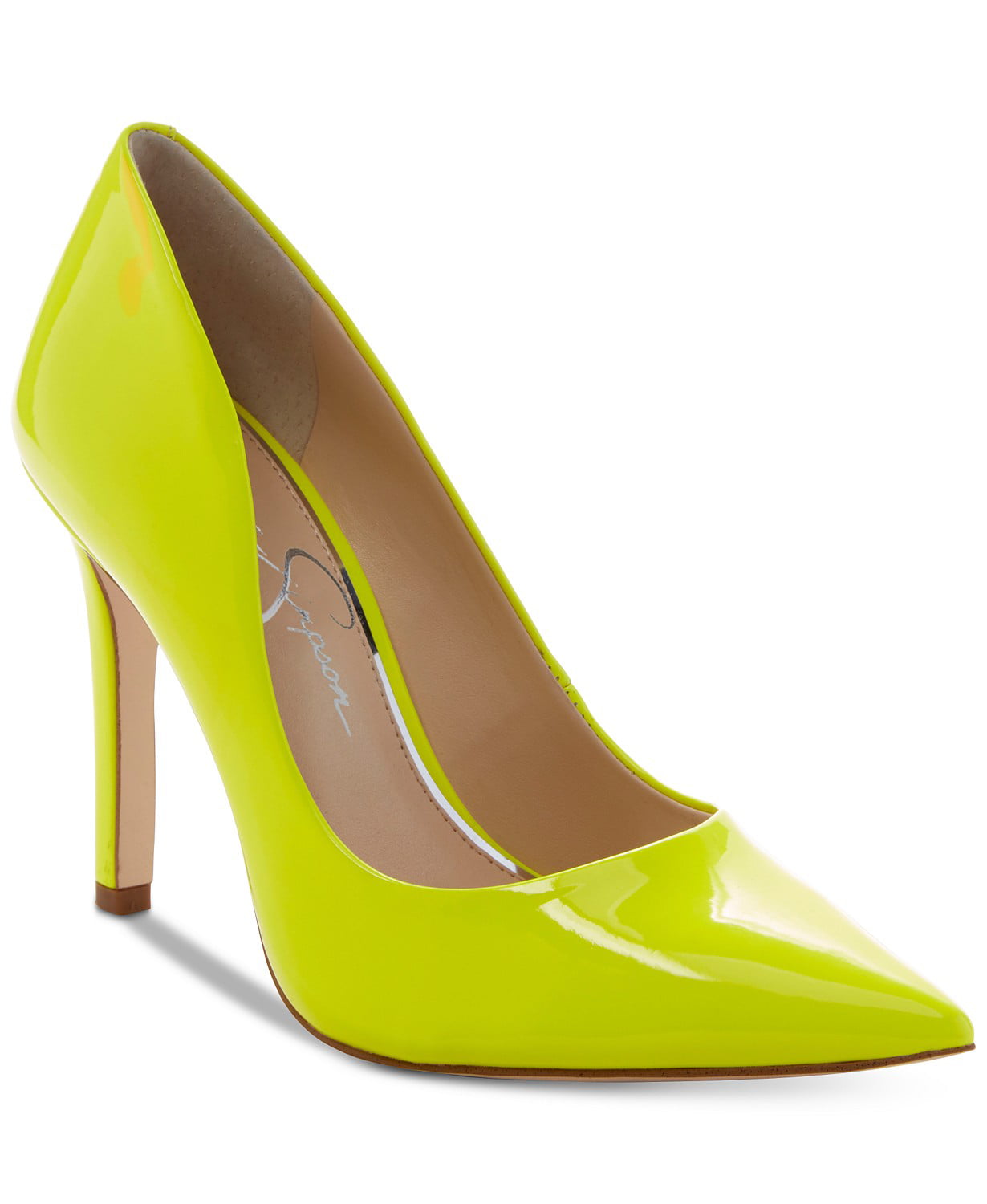 neon heels pumps
