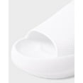 thumbnail image 3 of 32 DEGREES Women's Cloud Slide | Slip-On | Waterproof | Pillow-Like Comfort | Lightweight (White, X-Large), 3 of 5