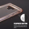 thumbnail image 4 of SAMSUNG GALAXY NOTE 9 FUSION CANDY WITH CLEAR ACRYLIC BACK - PINK LUXMO No, 4 of 9