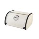 thumbnail image 5 of Caja multiusos de decoración de metal, contenedor de almacenamiento retro duradero de gran capacidad S blanco, 5 of 9