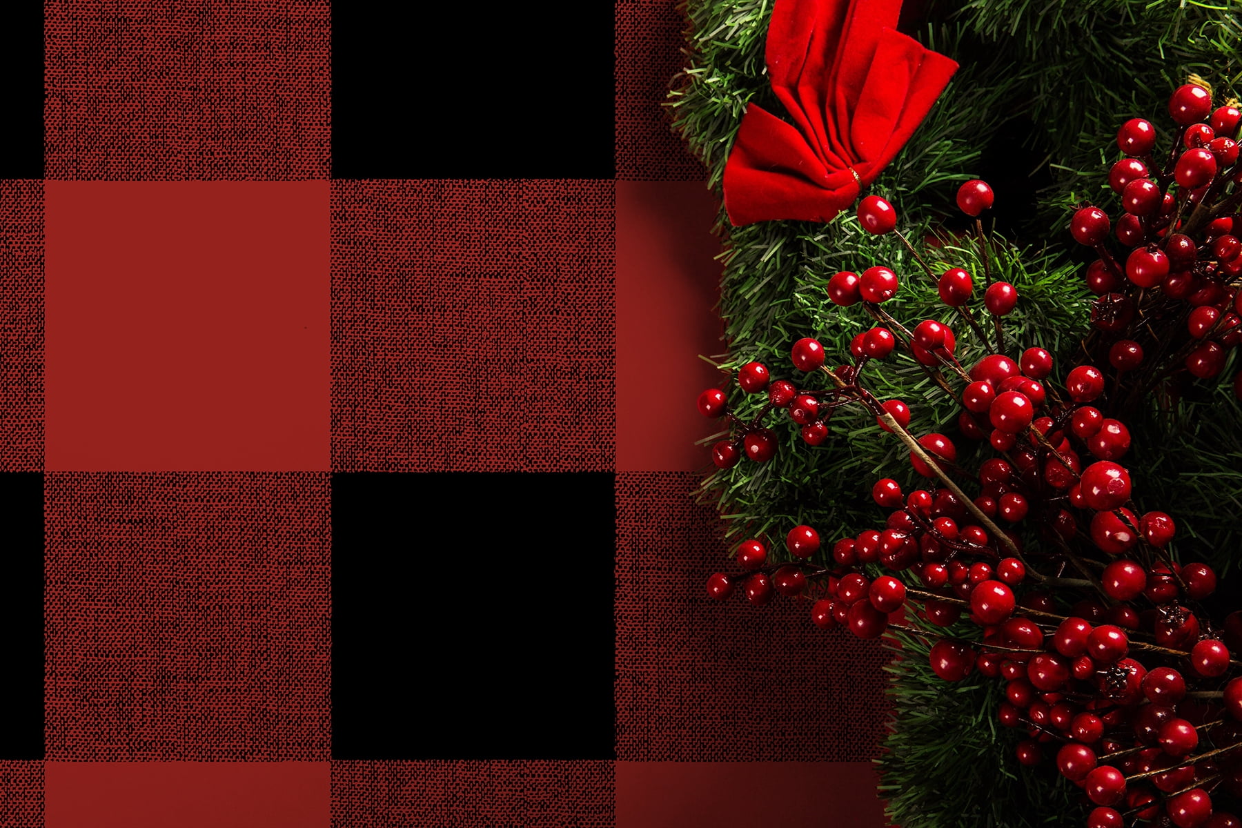 NextWall Buffalo Plaid Peel and Stick Wallpaper
