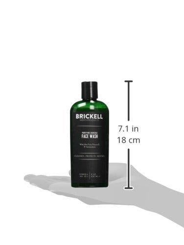 brickell men's purifying charcoal face wash