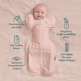 thumbnail image 5 of Love To Dream Swaddle Up Original Sleep Sack, 4-Way Stretch, Cotton Blend, 1.0 TOG, Deep Olive Stars, Newborn, 5 of 12