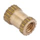thumbnail image 4 of Inserto de Latón ANGGREK Moleteado Cómodo de usar para Accesorios de sujetadores Hardware, 4 of 8