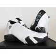thumbnail image 2 of Ni - ke Ni - ke Air Jordan 14 Retro White-Black-Oxidized Green Sz 16 [487471-106], 2 of 5