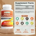 thumbnail image 2 of Best Naturals Lactase Enzyme 9000 FCC 2 Pack - 180 Tablets, Gluten-Free, Dairy Discomfort, 2 of 7