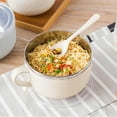 thumbnail image 2 of 3PCS Soup Bowl with Handles,Soup Mug with Handles, Wide Large Cereal Bowl for Oatmeal, Gumbo, Salad, Ceramic Soup Cup, Microwave & Oven Safe 5.5x3.7inch A Clearance!, 2 of 6