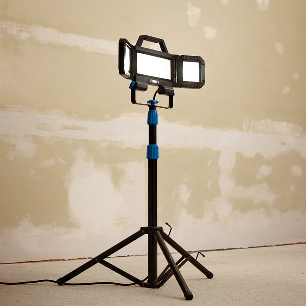 HART Multi-Directional LED 3-Head 7000 Lumen Work Light with