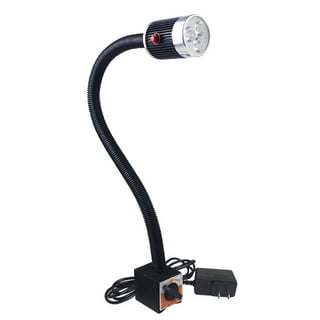 Deeffe Magnetic LED Work Light with Flexible Gooseneck and Magnetic Base, Magnetic LED Lamp 750 Lumen for Work Bench, Sewing Machine, Auto Repairing