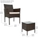 thumbnail image 4 of Juego de Muebles Jardimex Sala para Exterior Jardin Patio Terraza 3 Pzs Cafe, 4 of 8