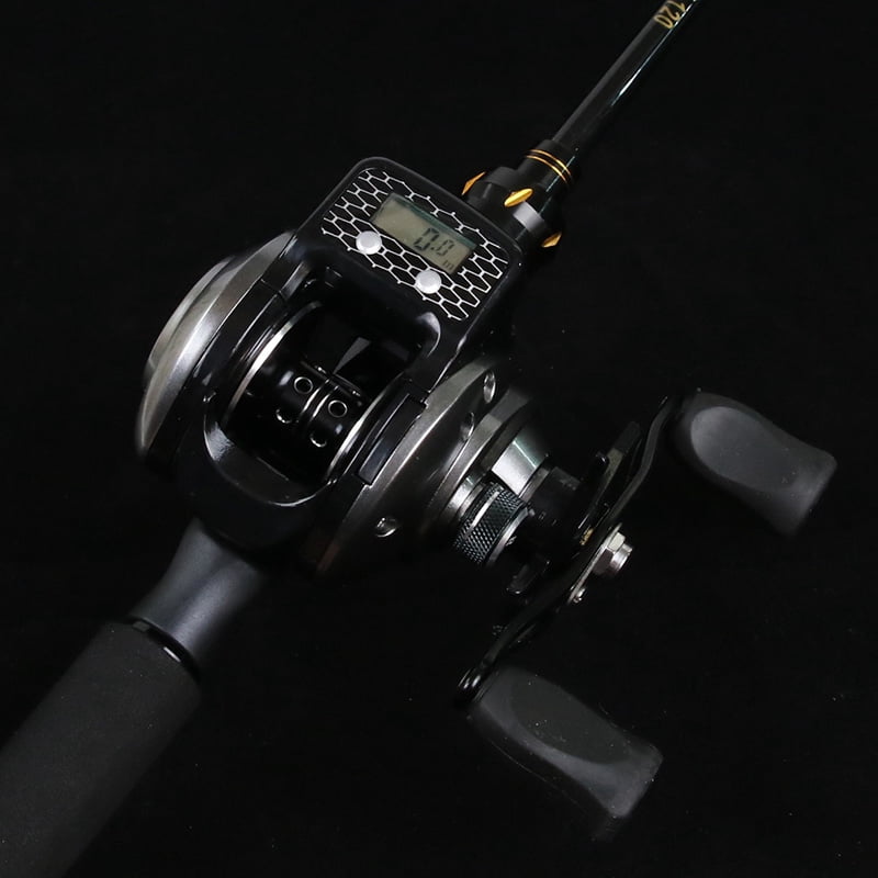Power Fishing Reel 16+1 Ball Bearings Rechargeable Digital Display Baitcasting Reels Professional Lure Spinning Fishing Wheel