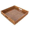 thumbnail image 3 of Artifacts Rattan™ Square Serving Ottoman Trays with Glass Insert, 3 of 3