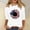 Multicolor, variant on Cavosen American Flag Shirt Women Petite Patriotic 3/4 Sleeve Round Neck Shirts USA Flag Print Shirts Lady XL Independence Day Casual Tops Funny 4th of July Tunic Tees 2025 Summer Patriotic Blouses